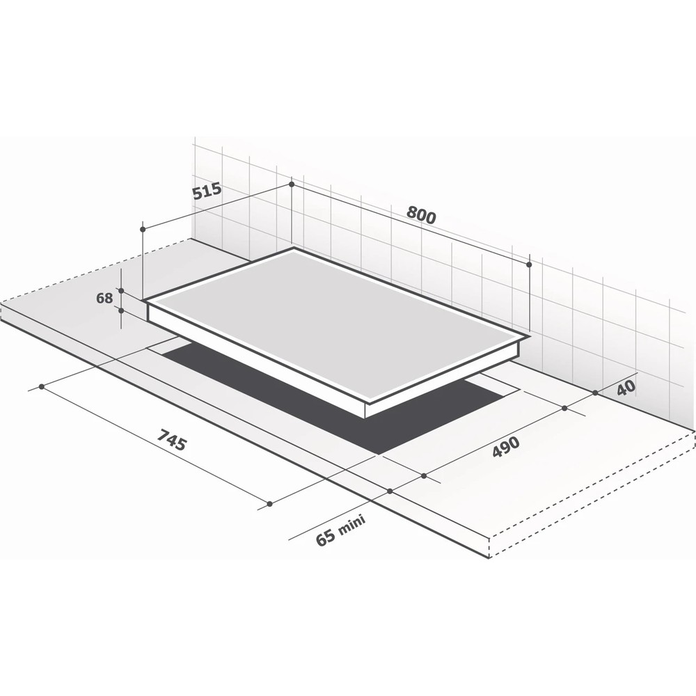 Варильна поверхня De Dietrich DPI4832B - изображение 3